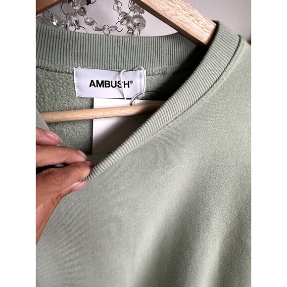 AMBUSH Mint Crewneck Size 1 (Small) - NEW - Picture 5 of 10